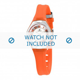 Calypso Uhrenarmband K5163-6 Kunststoff Orange