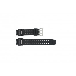 Uhrenarmband Casio G-9200-1 / GW-9200 / 10297191 Kunststoff Schwarz 16mm