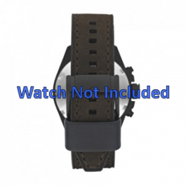 Uhrenarmband Fossil CH2804 Leder Braun 22mm
