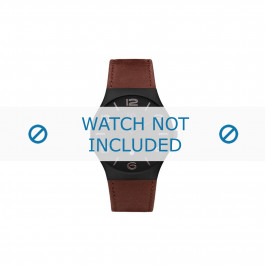 Uhrenarmband Danish Design IQ29Q1106 Leder Braun 24mm