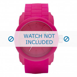 Diesel Uhrenarmband DZ1439 Silikon Rosa 24mm