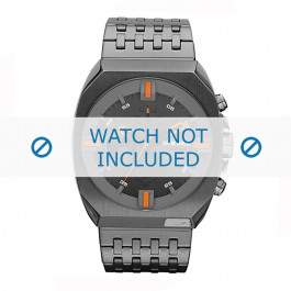 Diesel Uhrenarmband DZ4264 Rostfreier Stahl Silber 27mm