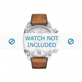 Uhrenarmband Diesel DZ4380 Leder Braun 24mm