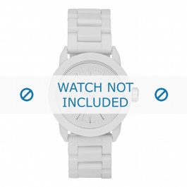 Diesel Uhrenarmband DZ5262 Silikon Weiss 20mm