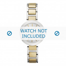 DKNY Uhrenarmband NY8747 Rostfreier Stahl Gold 28mm
