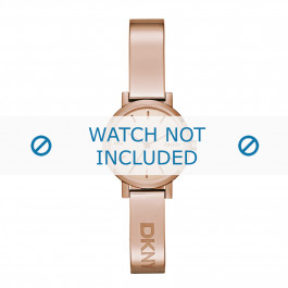 DKNY Uhrenarmband NY2308 Metall Rosé 10mm