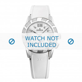 Edox Uhrenarmband 62005 Silikon Weiss