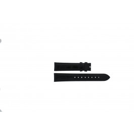 Esprit Uhrenarmband ES-101802-40 Leder Schwarz 18mm + schwarzen nähte
