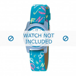 Esprit Uhrenarmband 000FA4 / 000FA4029 / ES000FA4-40BL Leder Blau