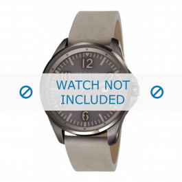Uhrenarmband Esprit ES107601003-40L Leder Grau 22mm