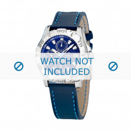 Uhrenarmband Festina F16243-7 Leder Blau 21mm