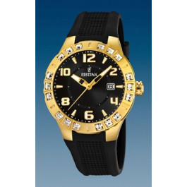 Uhrenarmband Festina F16582.4 Kautschuk Schwarz