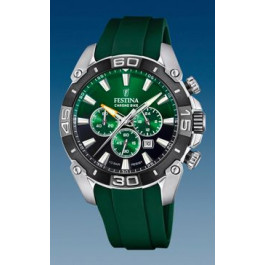 Uhrenarmband Festina F20544.3 Kautschuk Grün 22mm