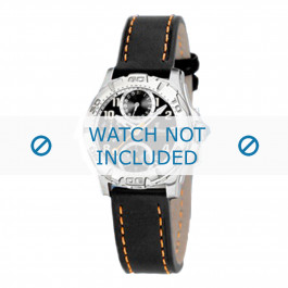 Uhrenarmband Festina F16244-C Leder Schwarz 17mm