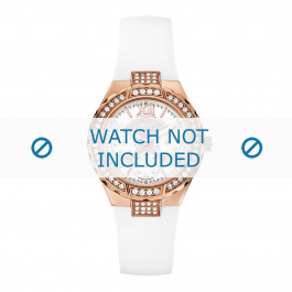 Guess Uhrenarmband W0300L2 Silikon Weiss 21mm
