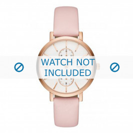 Uhrenarmband Kate Spade New York KSW1335 Leder Rosa 16mm