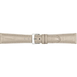 Uhrenarmband Poletto 454.12.22 Leder Grau 22mm