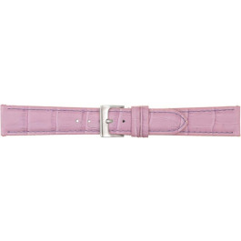 Uhrenarmband Poletto 454.17B.22 Leder Violett 22mm