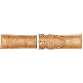 Uhrenarmband Poletto 454S.18.24 Leder Hellbraun 24mm