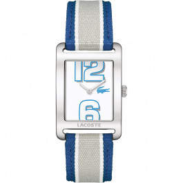 Uhrenarmband Lacoste 2000693 / LC-51-3-14-2261 Leder Blau 20mm