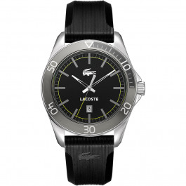 Lacoste Uhrenarmband 2010509 / LC-31-1-27-2232 Kautschuk Schwarz 22mm