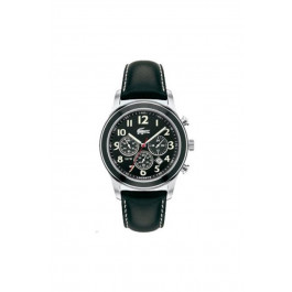 Uhrenarmband Lacoste 2010333 / LC-11-1-14-0032 Leder Schwarz 22mm