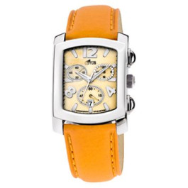 Uhrenarmband Lotus 15276/C Leder Orange
