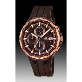 Uhrenarmband Lotus 18187 Kautschuk Braun
