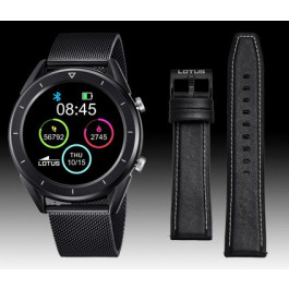 Uhrenarmband Lotus 50007/1 / BA04396 Milanese Schwarz