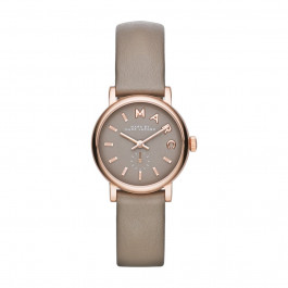 Uhrenarmband Marc by Marc Jacobs MBM1318 Leder Taupe 14mm