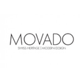 Uhrenarmband Movado 87-40-882N Leder Schwarz 16mm