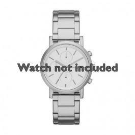 DKNY Uhrenarmband NY-2273 Stahl Silber 20mm 