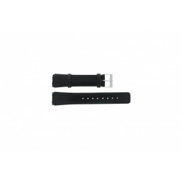 Uhrenarmband Skagen 331LSLB Leder Schwarz 18mm