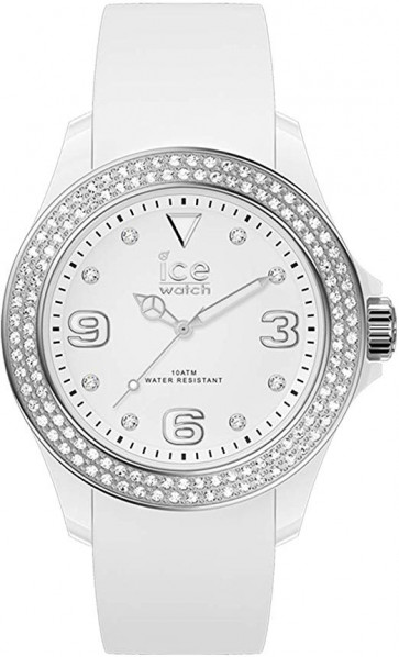 Uhrenarmband Ice Watch 013740 Silikon Weiss