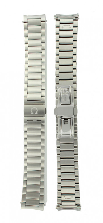 Uhrenarmband Omega 13030392102001 / 020STZ002922 Rostfreier Stahl Stahl 20mm