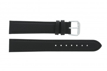 Uhrenarmband Universal 054R.01 Leder Schwarz 14mm