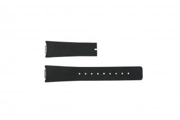 Uhrenarmband Jacob Jensen 100 serie / 100-12148 Kautschuk Schwarz 23mm
