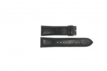 Esprit Uhrenarmband ES100981-40 Leder Schwarz 24mm + schwarzen nähte
