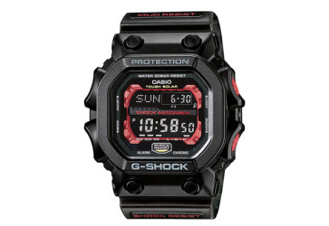 Uhrenarmband Casio Gx-56 / 10365763 Kautschuk Schwarz 20mm