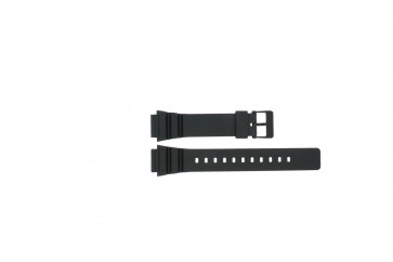 Casio Uhrenarmband MRW-200h / 10393907 Kunststoff Schwarz 18mm