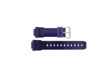 Casio Uhrenarmband 10332044 Gummi Purpur 16mm 