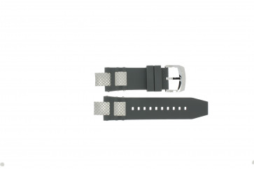Invicta Uhrenarmband 1382.01 Kautschuk Grau 16mm