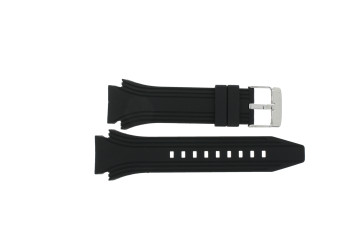 Uhrenarmband Lotus 15754 / 15755 / 15756-1 / 15756-F Kautschuk Schwarz 22mm