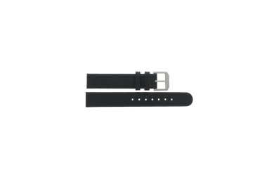 Uhrenarmband Universal 61185.10.20.C Leder Schwarz 20mm