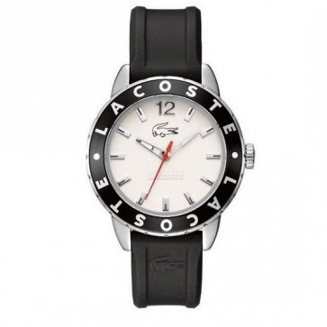 Lacoste Uhrenarmband 2000662 / LC-54-3-27-2272 Kautschuk Schwarz 18mm