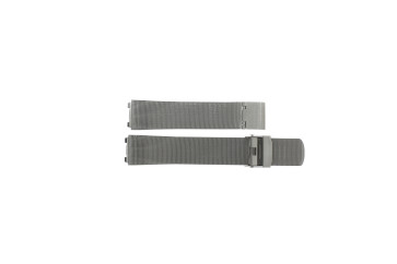 Uhrenarmband Skagen 233MTTM1 Stahl Anthrazitgrau 17mm