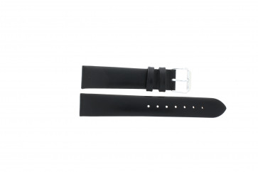 Uhrenarmband Universal 241R.01 / 188R.01 Leder Schwarz 12mm