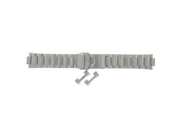 Seiko Uhrenarmband 7S36-03C0-SNZF17K1 Metall Silber 22mm