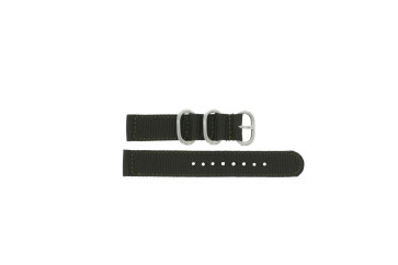 Uhrenarmband Universal 408.27.22 Textil Grün 22mm