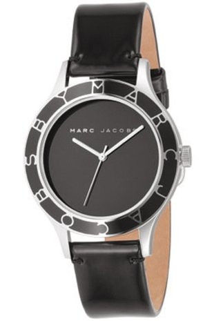 Uhrenarmband Marc by Marc Jacobs MBM1087 Leder Schwarz 18mm